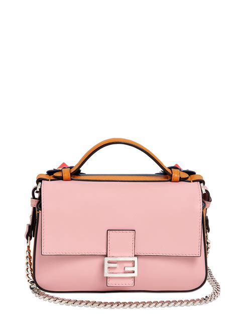 fendi double f bag mini|fendi flat baguette micro.